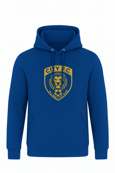 WEST ISLIP SOCCER CLUB CITY F.C. W.L. Soccer Club Royal Blue Hoodie